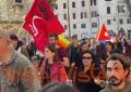 Parte il coro 'Free Palestine' al corteo No Kings a Roma