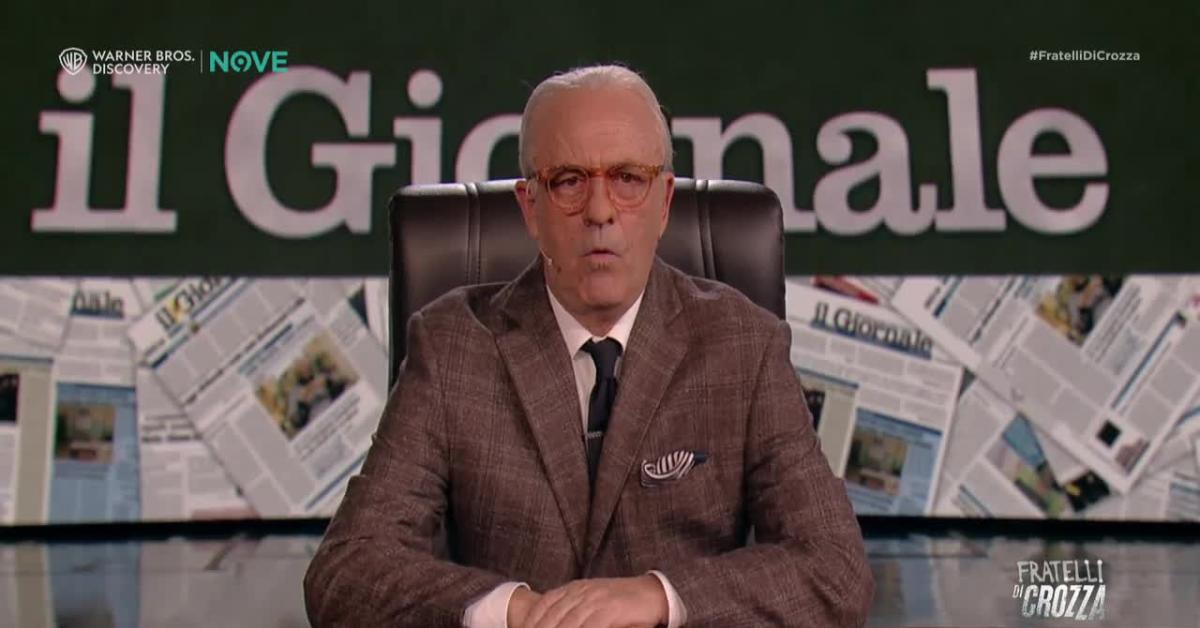 Fratelli di Crozza, Feltri racconta come ha preso a pugni i ladri che volevano derubarlo Fratelli di Crozza, Feltri racconta come ha preso a pugni i ladri che volevano derubarlo