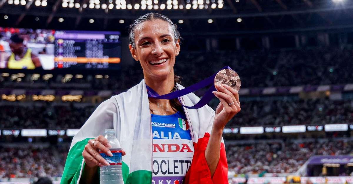 battocletti vince il bronzo nei 5000 ai mondiali di tokyo