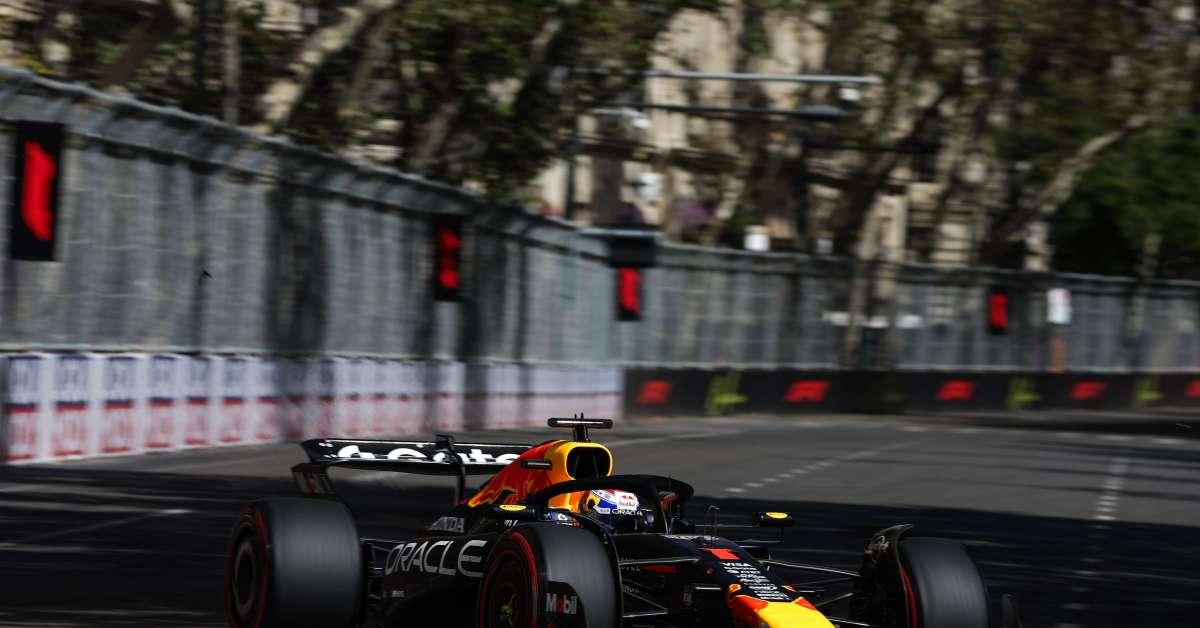 Pole di Verstappen davanti a Sainz al Gp di Azerbaijan Pole di Verstappen davanti a Sainz al Gp di Azerbaijan