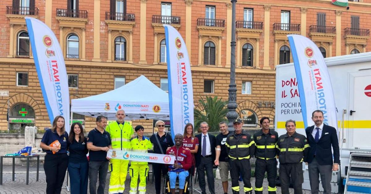 Anas e Polizia di Stato insieme per promuovere la donazione di sangue