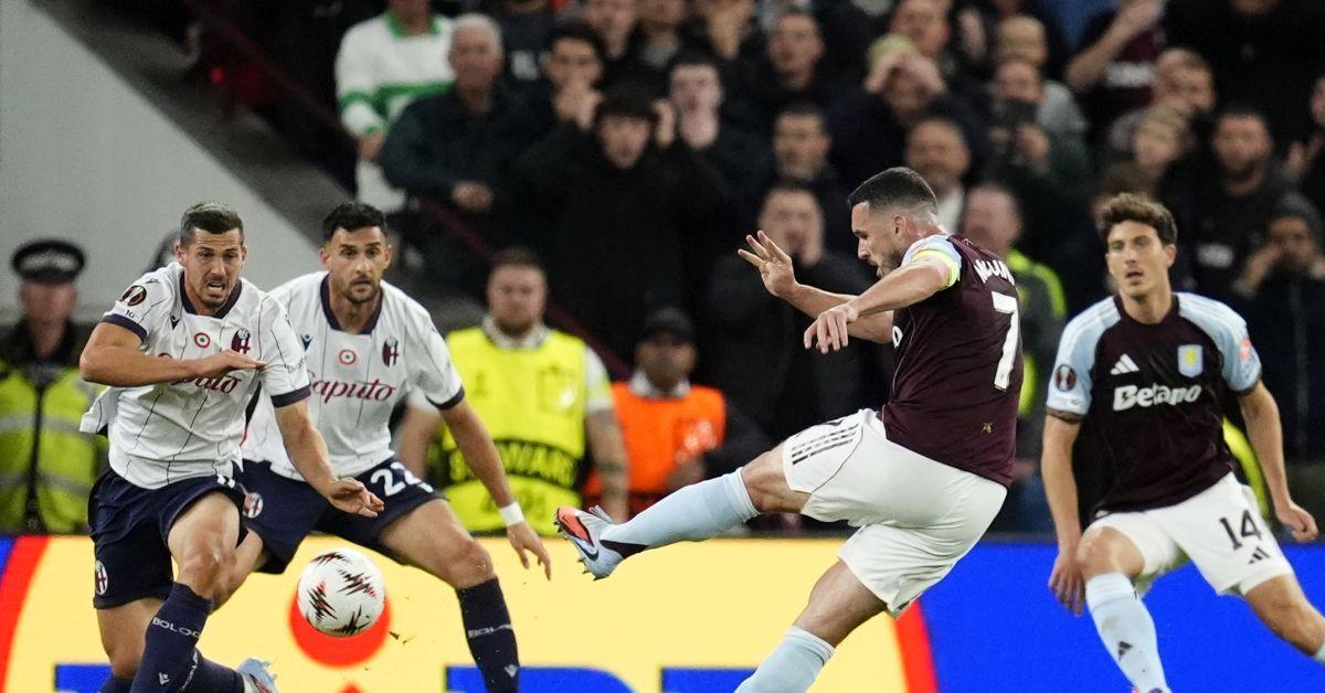 Aston Villa-Bologna 1-0, decide la rete di McGinn