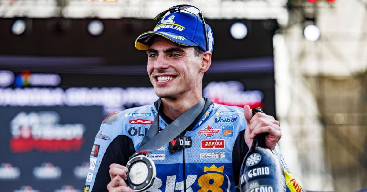 Aldeguer vince in Indonesia, infortunio alla clavicola per Marc Marquez