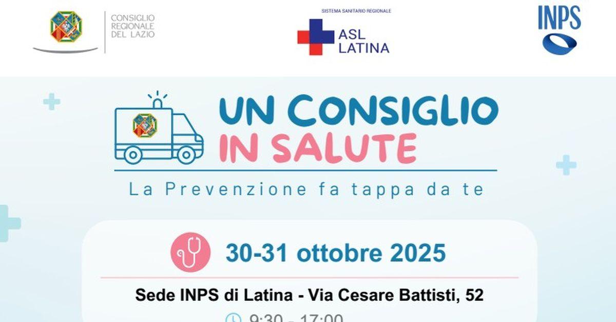 Lazio, Aurigemma "Un Consiglio in Salute fa tappa all Lazio, Aurigemma "Un Consiglio in Salute fa tappa all