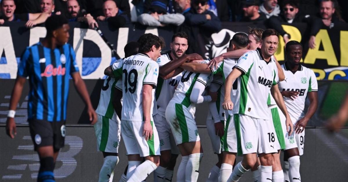 Atalanta Sassuolo 0 3, doppietta Berardi e gol di Pinamonti