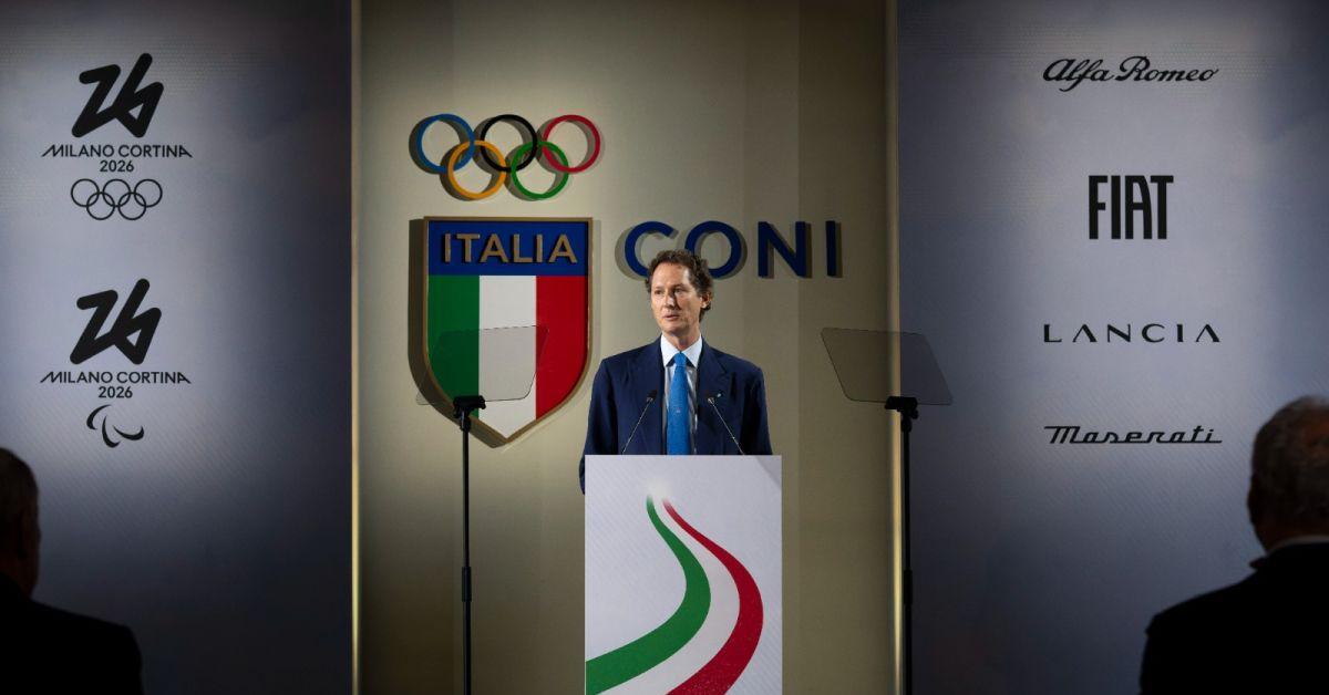 Stellantis insieme a Milano Cortina, Elkann "Tributo a sport e Italia"