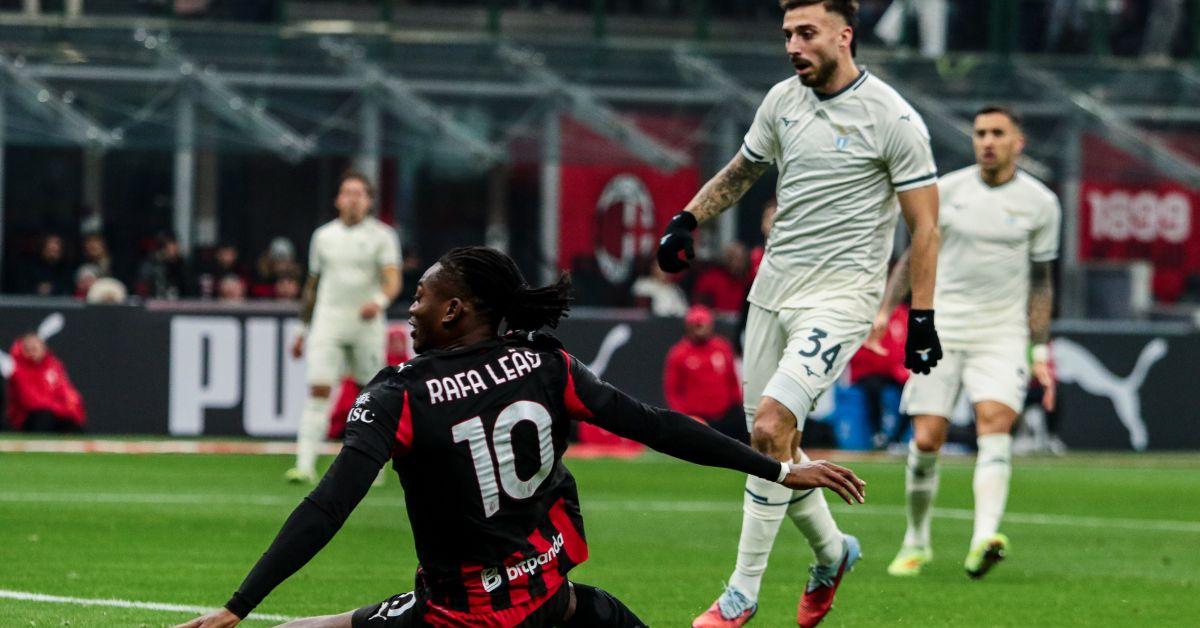 Leao mette ko la Lazio, il Milan in vetta aspettando Roma-Napoli