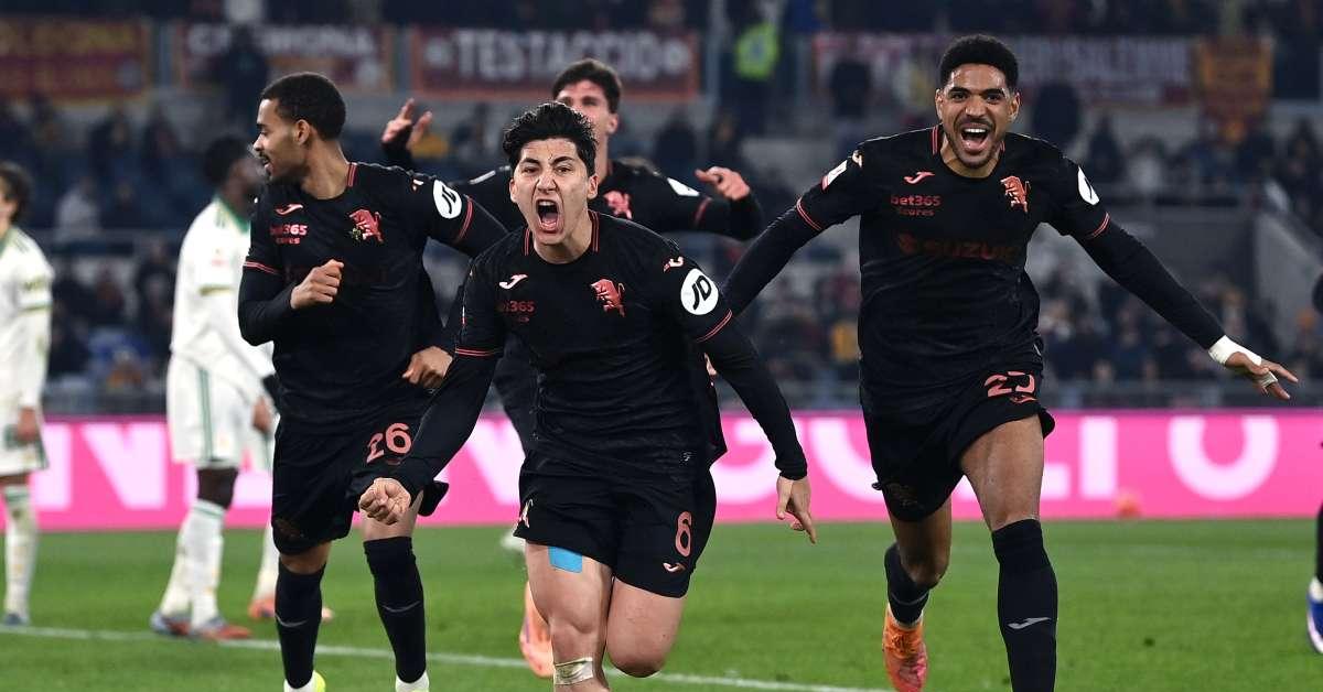 Torino ai quarti di finale di Coppa Italia, Roma battuta 3 2 all