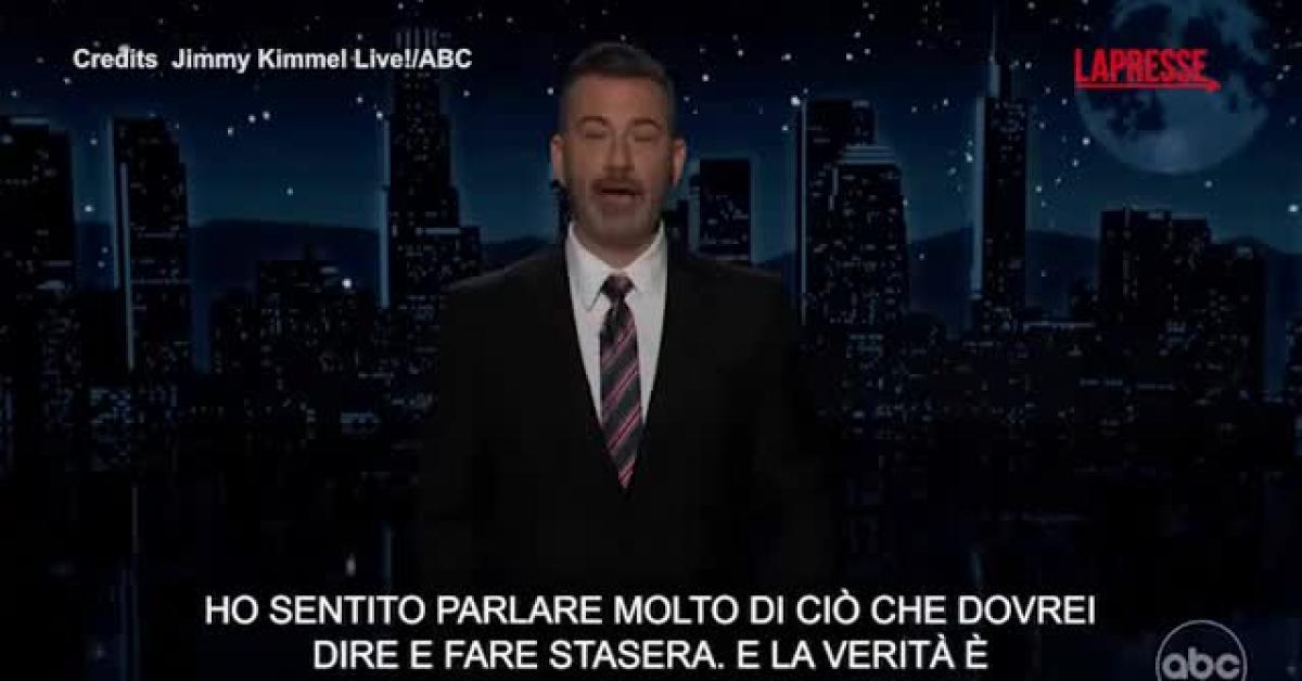 Jimmy Kimmel torna in tv dopo la sospensione e attacca Trump: "Ha provato a cancellarmi", tycoon: "Spazzatura democratica"   VIDEO