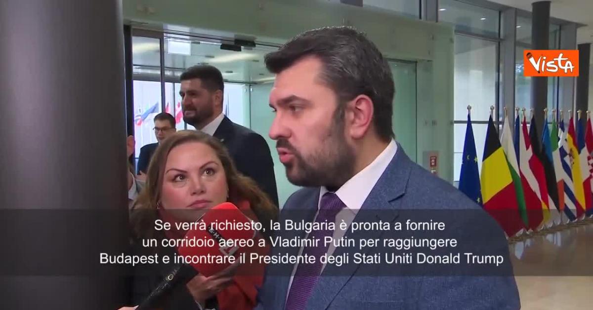Vertice Trump Putin a Budapest, Bulgaria disponibile a corridoio aereo per zar, ministro esteri Georgiev: “Necessario per raggiungere pace”   VIDEO