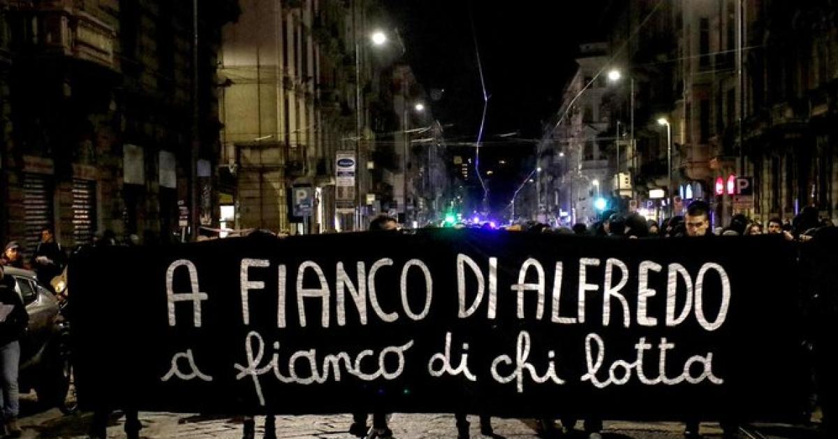 41bis, gli anarchici non cedono sul caso Cospito "A fianco di Alfredo