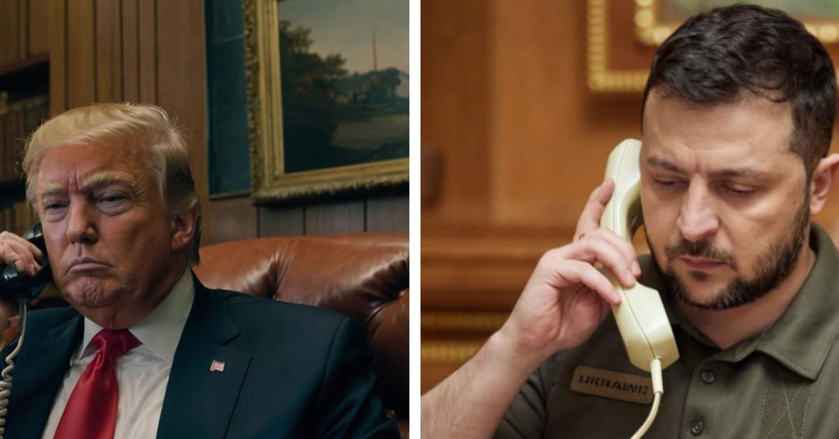 Telefonata Trump Zelensky, l Telefonata Trump Zelensky, l