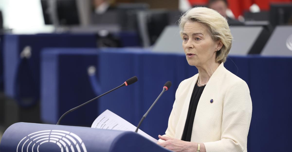 ue 2 mozioni di sfiducia a von der leyen al voto gioved236 9 the left attacca complice del genocidio a gaza bardella ci svende agli usa