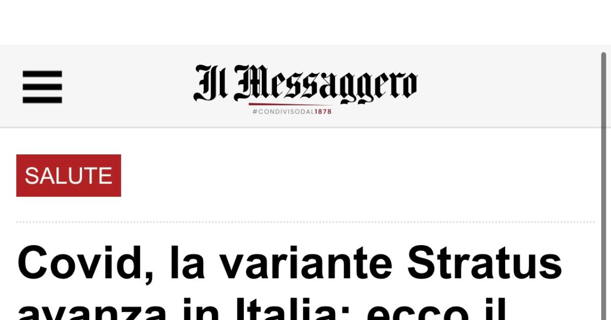 Vaccino Covid, "Il Messaggero" fa allarmismo: "Nuova variante Stratus in arrivo, verso doppia inoculazione", i post all Vaccino Covid, "Il Messaggero" fa allarmismo: "Nuova variante Stratus in arrivo, verso doppia inoculazione", i post all
