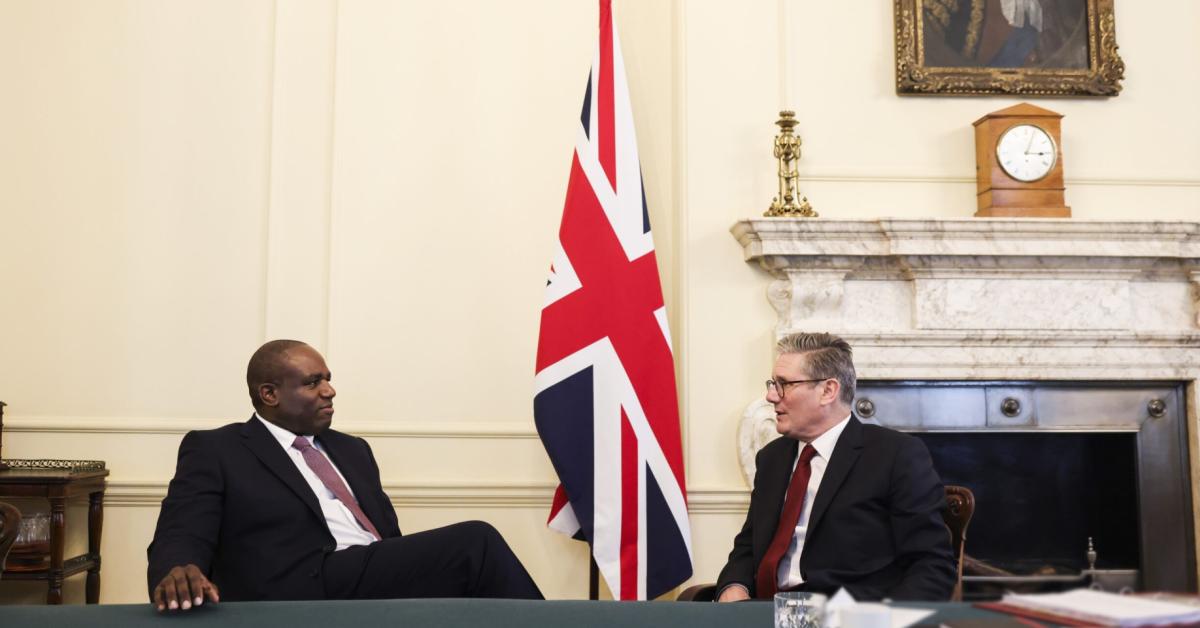 gaza governo uk nega genocidio nella striscia lammy nessuna prova di quell8217intento ma starmer pronto a riconoscere la palestina