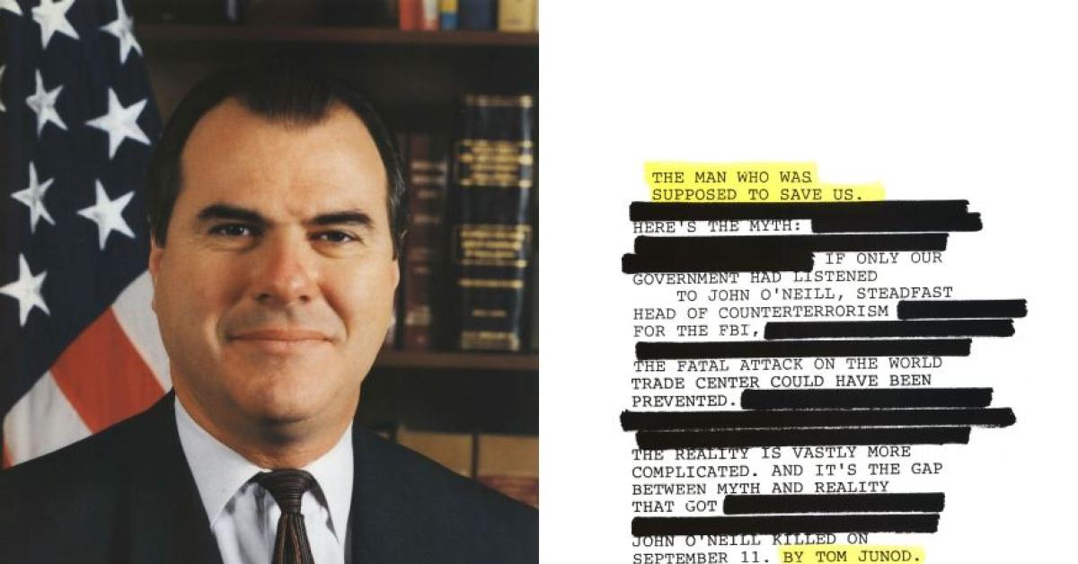 Caduta Torri Gemelle, l’incredibile storia di John O’Neill: l Caduta Torri Gemelle, l’incredibile storia di John O’Neill: l