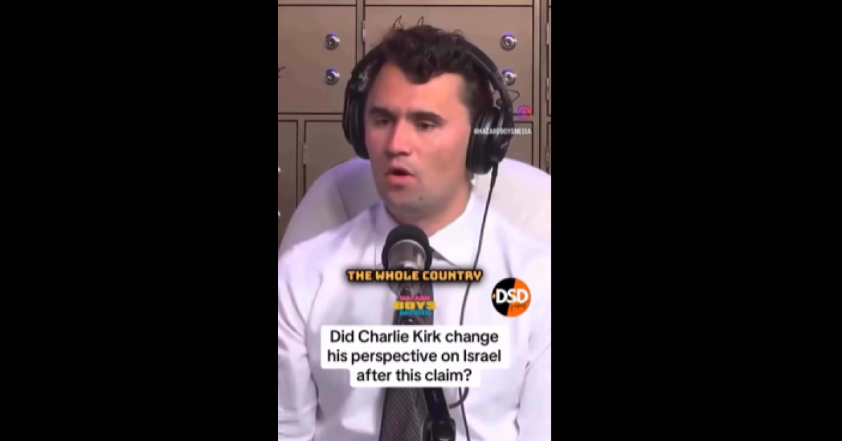 Charlie Kirk, nel 2023 i dubbi sul 7 ottobre: "Impossibile uscire da Gaza, confine sorvegliato perennemente, Idf aveva ordine di non intervenire"   VIDEO