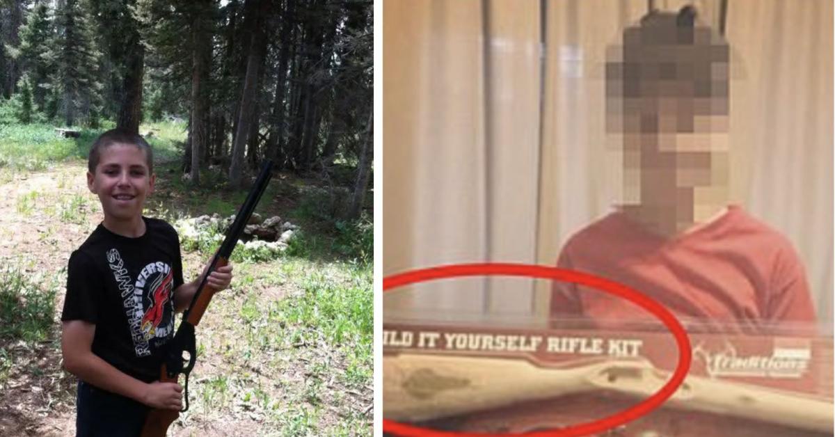 Tyler Robinson, nessuna prova su sua abilità con armi: online foto con fucile di legno e da caccia, con M2 Browning 50 e bazooka solo durante evento militare Tyler Robinson, nessuna prova su sua abilità con armi: online foto con fucile di legno e da caccia, con M2 Browning 50 e bazooka solo durante evento militare
