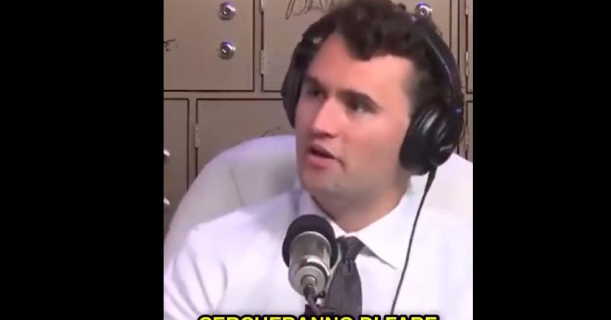 Charlie Kirk intervistato in Ottobre 2023: "Netanyahu e l Charlie Kirk intervistato in Ottobre 2023: "Netanyahu e l