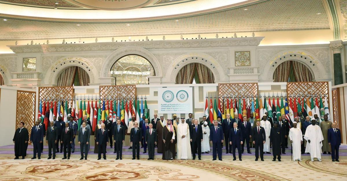 vertice di doha lega araba e organizzazione islamica mondiale verso creazione nato inter araba al sisi meccanismo di difesa contro israele