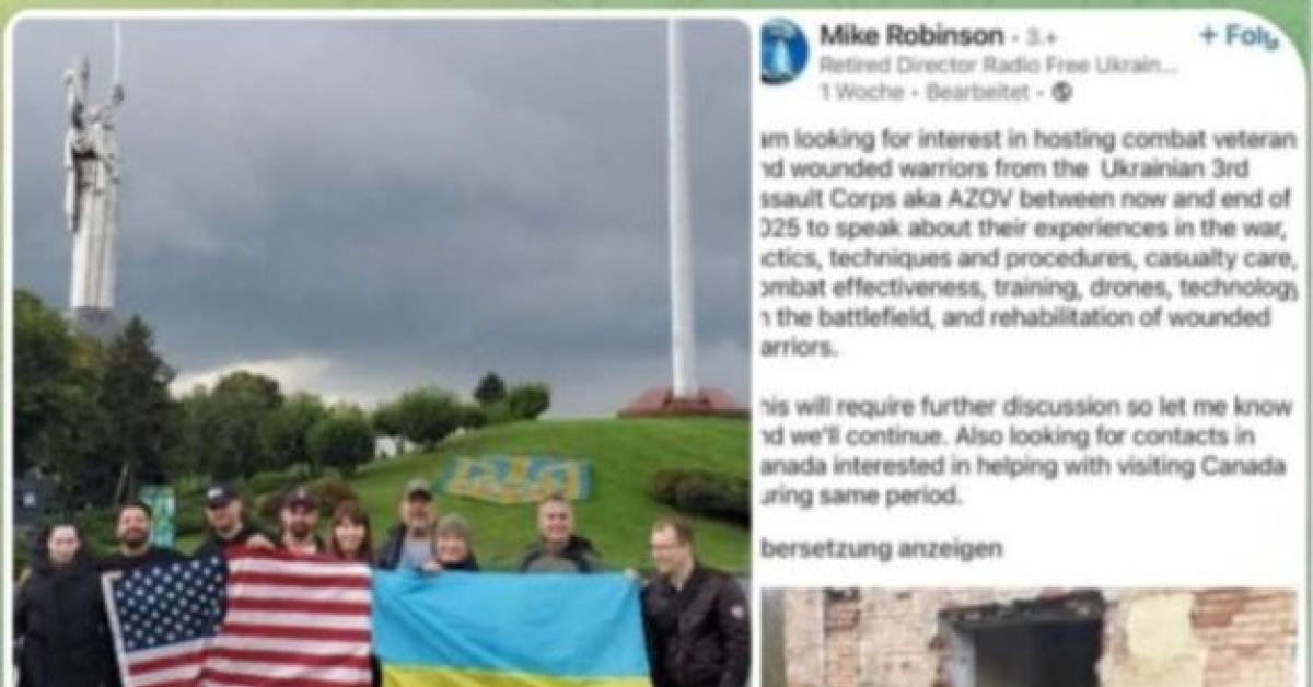 Morte Charlie Kirk, “zio del presunto killer Tyler Robinson collaborò con battaglione Azov, nazisti ucraini coinvolti anche in attentato a Trump” Morte Charlie Kirk, “zio del presunto killer Tyler Robinson collaborò con battaglione Azov, nazisti ucraini coinvolti anche in attentato a Trump”