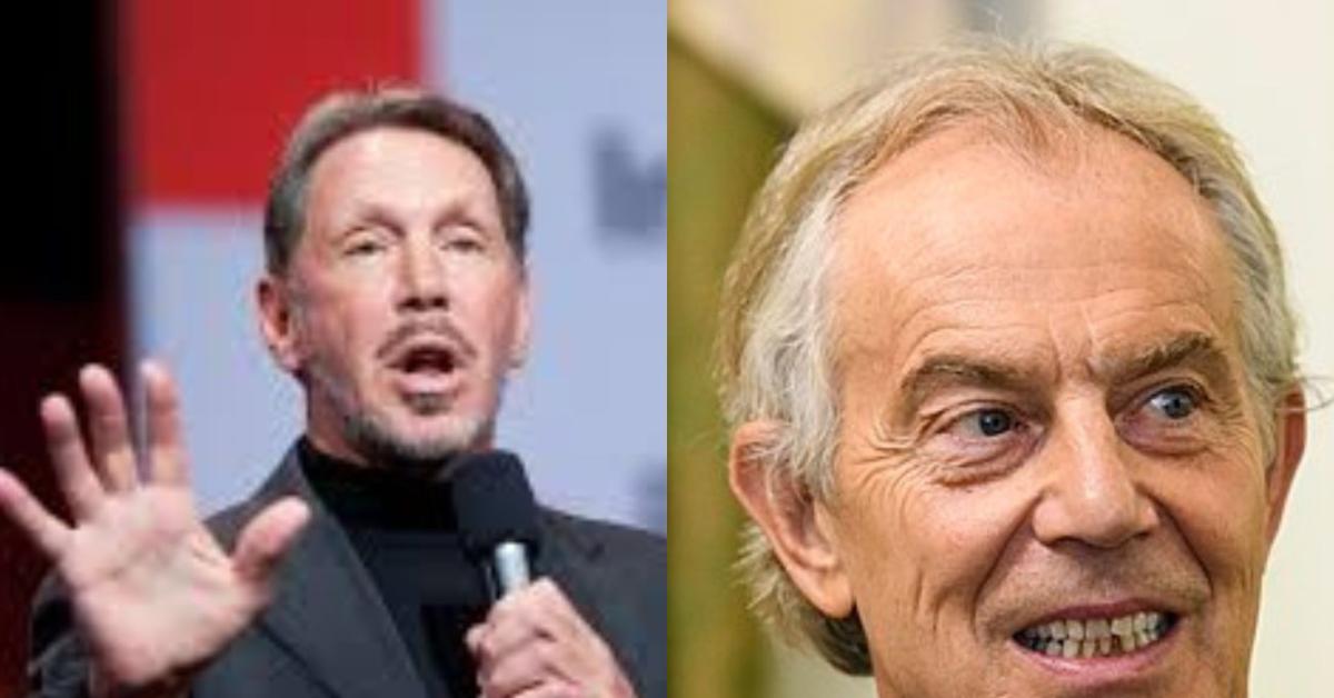gaza riviera il finanziamento da $345mln del ceo di oracle ellison al tony blair institute per piano sionista di deportazione palestinesi