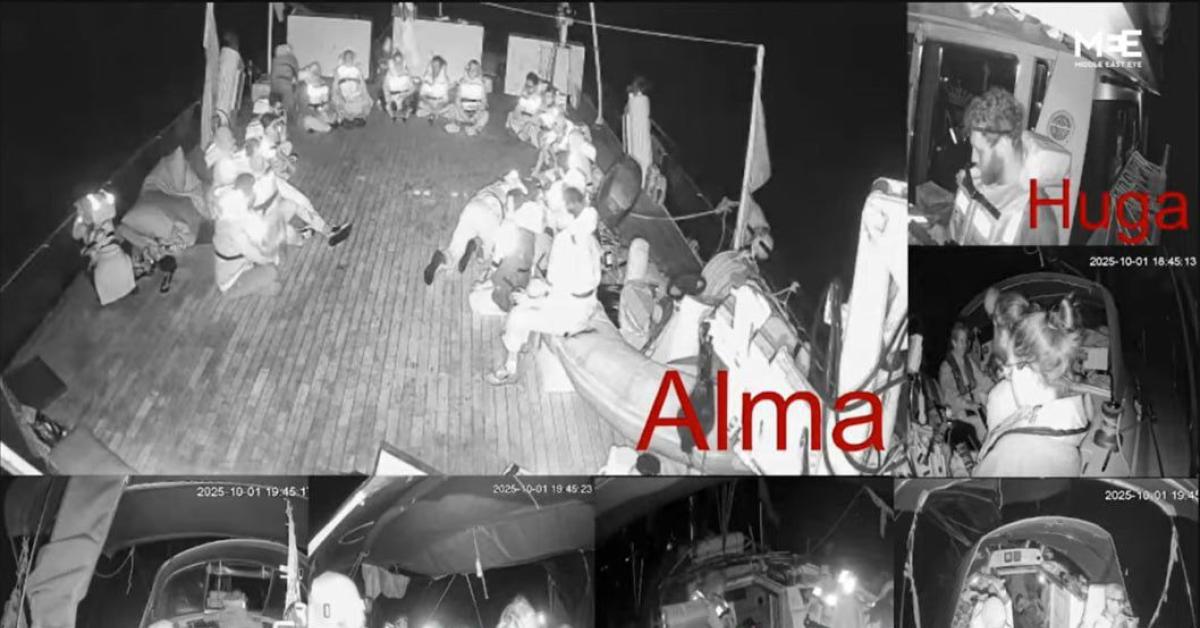 Flotilla abbordata a 75 miglia da Gaza dall