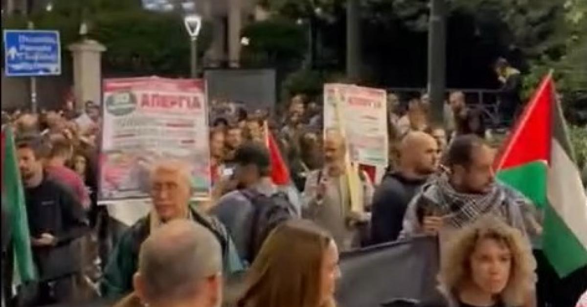 abbordaggio flotilla migliaia di manifestanti pro pal nelle piazze di tutta europa cortei a berlino bruxelles parigi ankara istanbul video