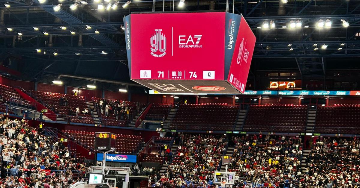 LBA, Olimpia Milano Bertram Derthona 71 74, sconfitta alla 1ª giornata l’EA7, coach Messina al GdI: “Migliorare in difesa per avere più fiducia”