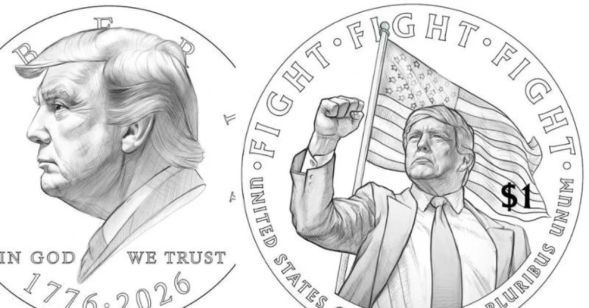 Usa, dipartimento Tesoro pronto a lanciare moneta con volto Trump e scritta “Fight”, ma legge del 2021 vieta valuta con volto di persone vive