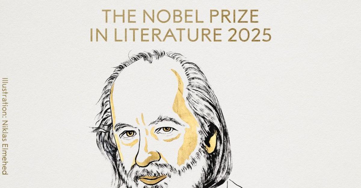 premio nobel per la letteratura 2025 a lazlo krasznahorkai scrittore ungherese premiato per la sua opera avvincente e visionaria