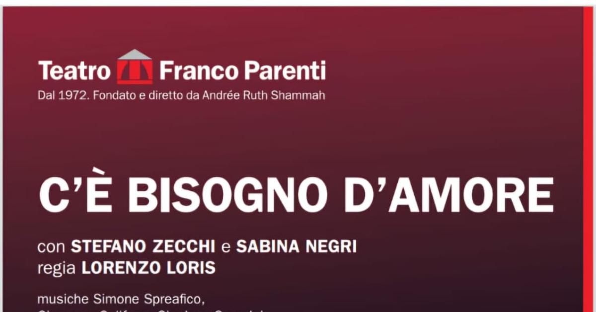 “C’è bisogno d’amore” filosofia e arte in scena al Teatro Franco Parenti