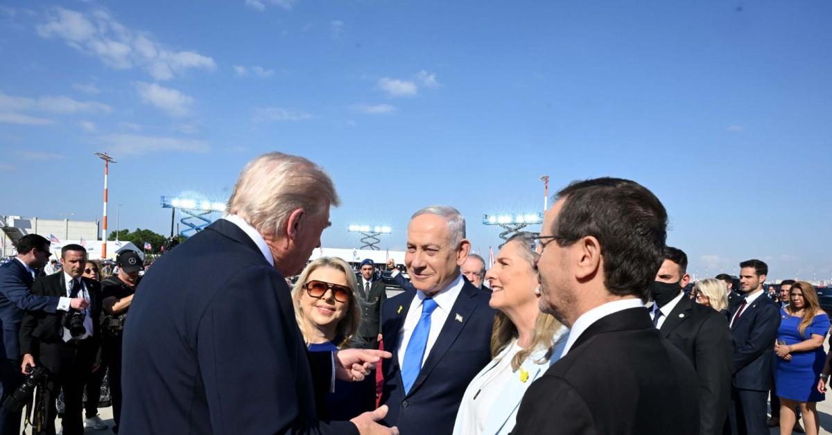 Discorso di Trump alla Knesset dopo l