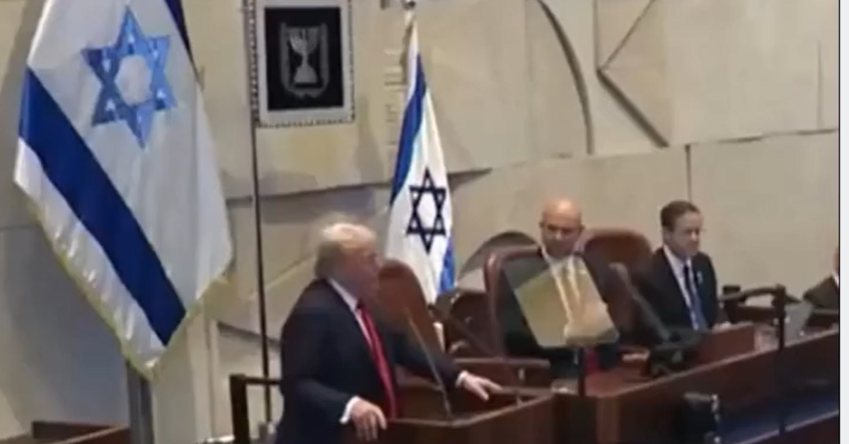gaza trump alla knesset ammette complicit224 al genocidio facciamo armi migliori al mondo ne abbiamo date tante a israele le avete usate bene video