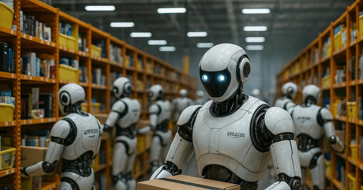 "Amazon pronta a sostituire 600mila lavoratori con robot entro il 2033 negli Usa, previsto risparmio di $12,6 mld già nei primi due anni" "Amazon pronta a sostituire 600mila lavoratori con robot entro il 2033 negli Usa, previsto risparmio di $12,6 mld già nei primi due anni"