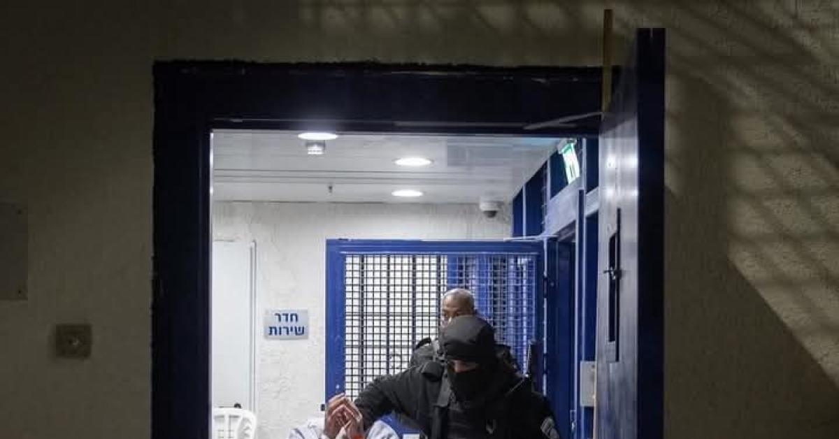 israele le immagini choc dei detenuti palestinesi torturati e umiliati ammanettati chinati a terra trascinati da agenti idf a volto coperto