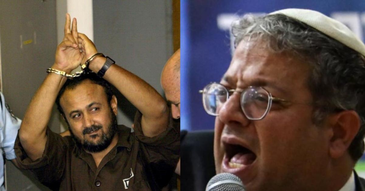 Gaza, Ben Gvir a Trump su liberazione Barghouti e annessione Cisgiordania: "È un assassino nazista, non sarà rilasciato, Knesset? Vota con giudizio"