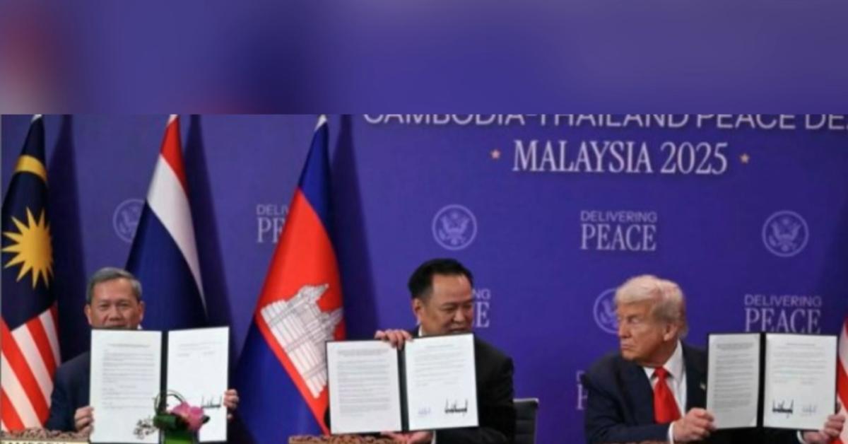 malesia cambogia e thailandia firmano l8217accordo di pace in presenza di trump tycoon faremo affari con entrambi i paesi da Ilgiornaleditalia.it malesia cambogia e thailandia firmano l8217accordo di pace in presenza di trump tycoon faremo affari con entrambi i paesi