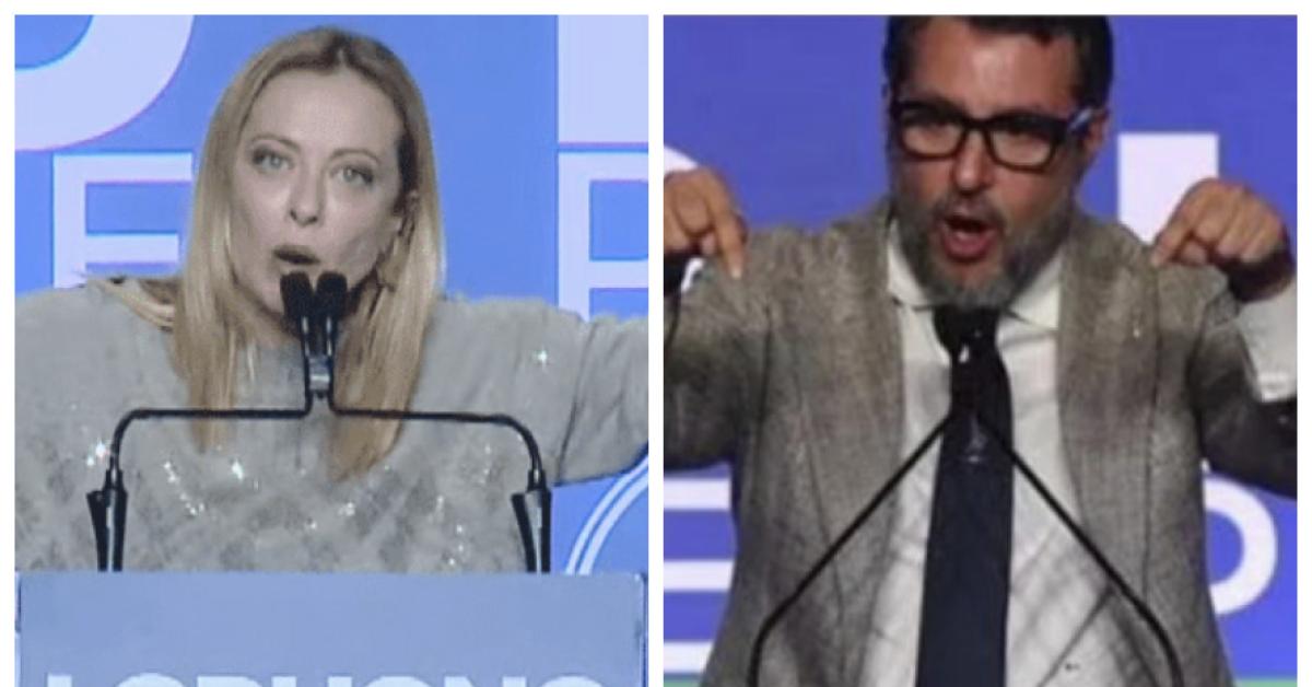 Regionali Puglia, Meloni e Salvini a Bari, la premier: “Ricostruito immagine dell’Italia”, Matteo: “Fuori dalle palle immigrati irrispettosi”