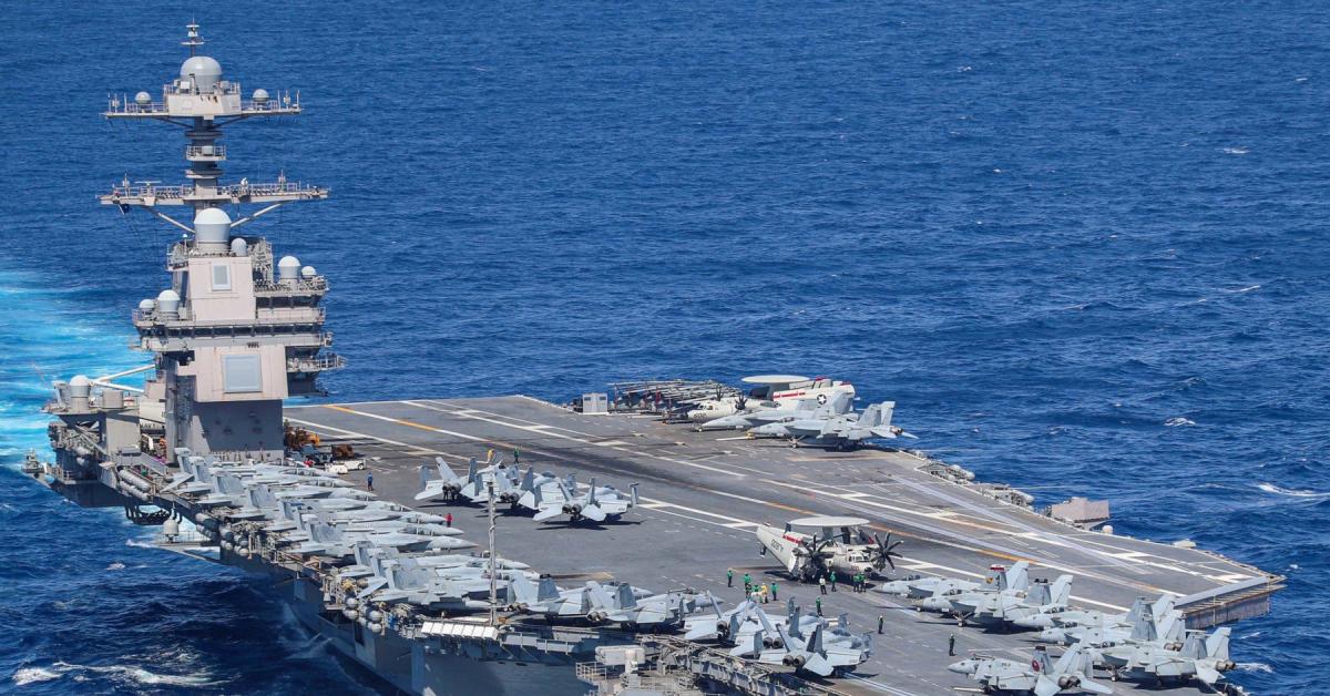 usa venezuela portaerei ford con 4mila soldati arrivata nei caraibi uk canada e colombia contro decisione trump stop a info intelligence a washington