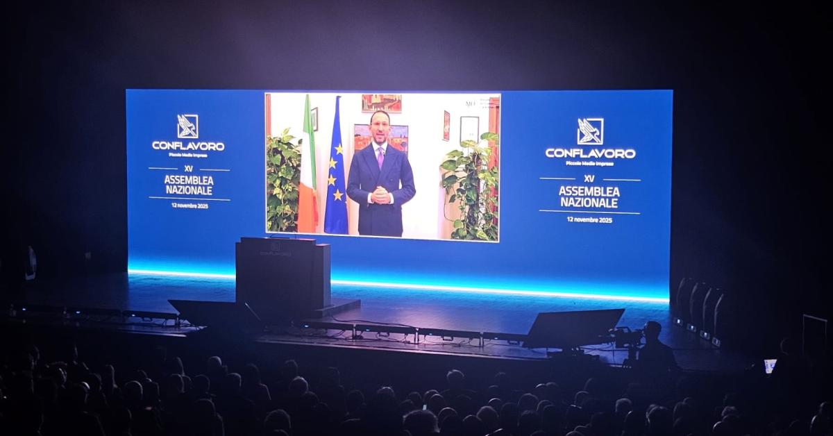 Conflavoro, alla XV Assemblea Freni (MEF): “Sostenere le piccole e medie imprese per far crescere l’Italia”