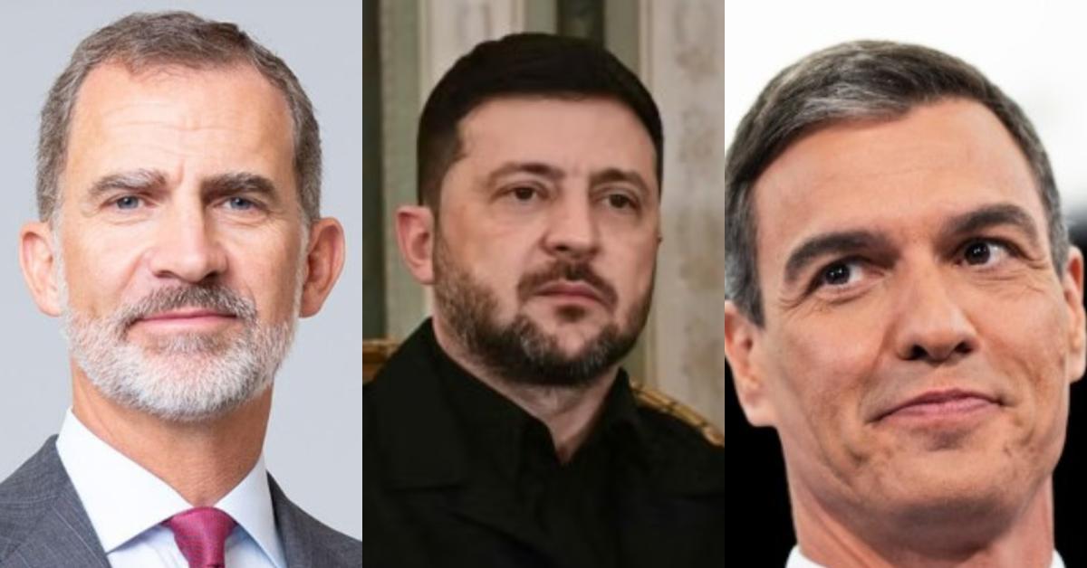 Ucraina, Zelensky non si accontenta e vola a Madrid da Sánchez e re Filippo VI per "interessi comuni" e ottenere aiuti "in tutti i settori" Ucraina, Zelensky non si accontenta e vola a Madrid da Sánchez e re Filippo VI per "interessi comuni" e ottenere aiuti "in tutti i settori"