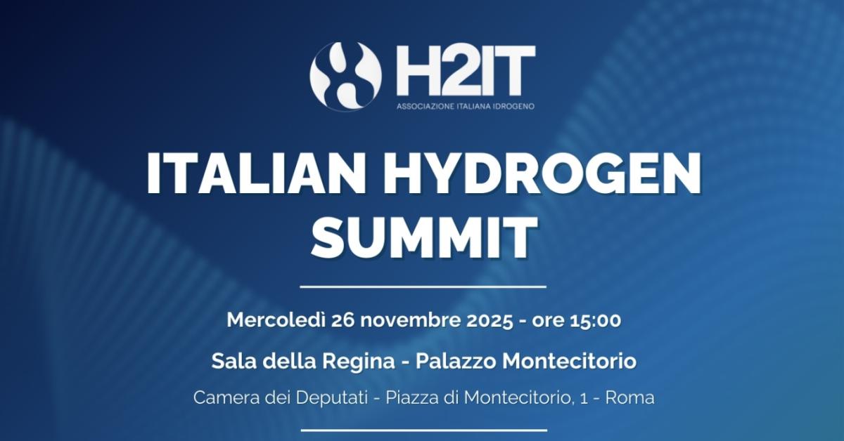 H2IT presenta  l’Italian Hydrogen Summit