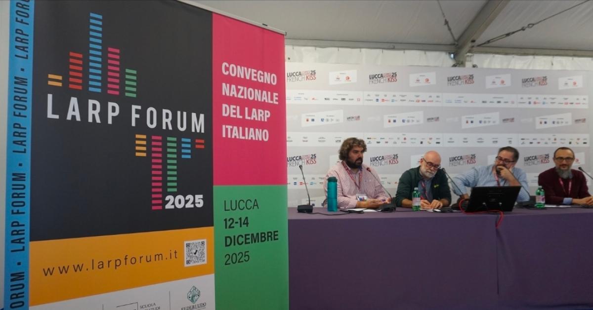 larp forum 2025 a lucca il primo convegno nazionale sul gioco di ruolo dal vivo come strumento educativo e terapeutico dal 12 al 14 dicembre da Ilgiornaleditalia.it larp forum 2025 a lucca il primo convegno nazionale sul gioco di ruolo dal vivo come strumento educativo e terapeutico dal 12 al 14 dicembre