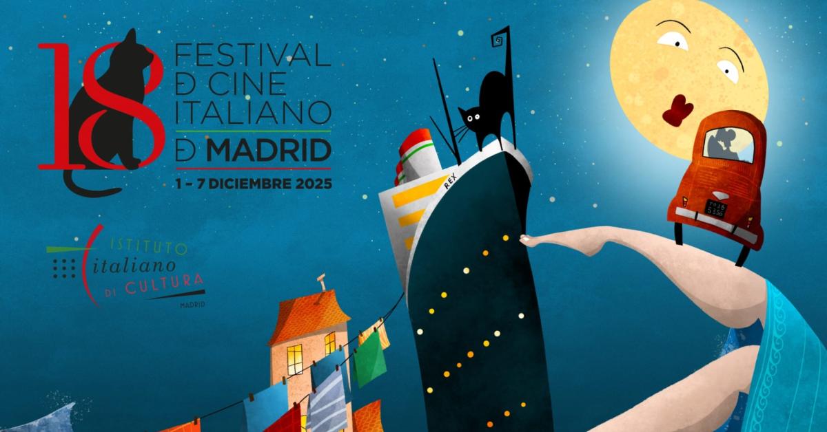 la 18170 edizione del festival del cinema italiano di madrid si apre il 1 dicembre al cines callao con omaggi ai protagonisti del cinema italiano