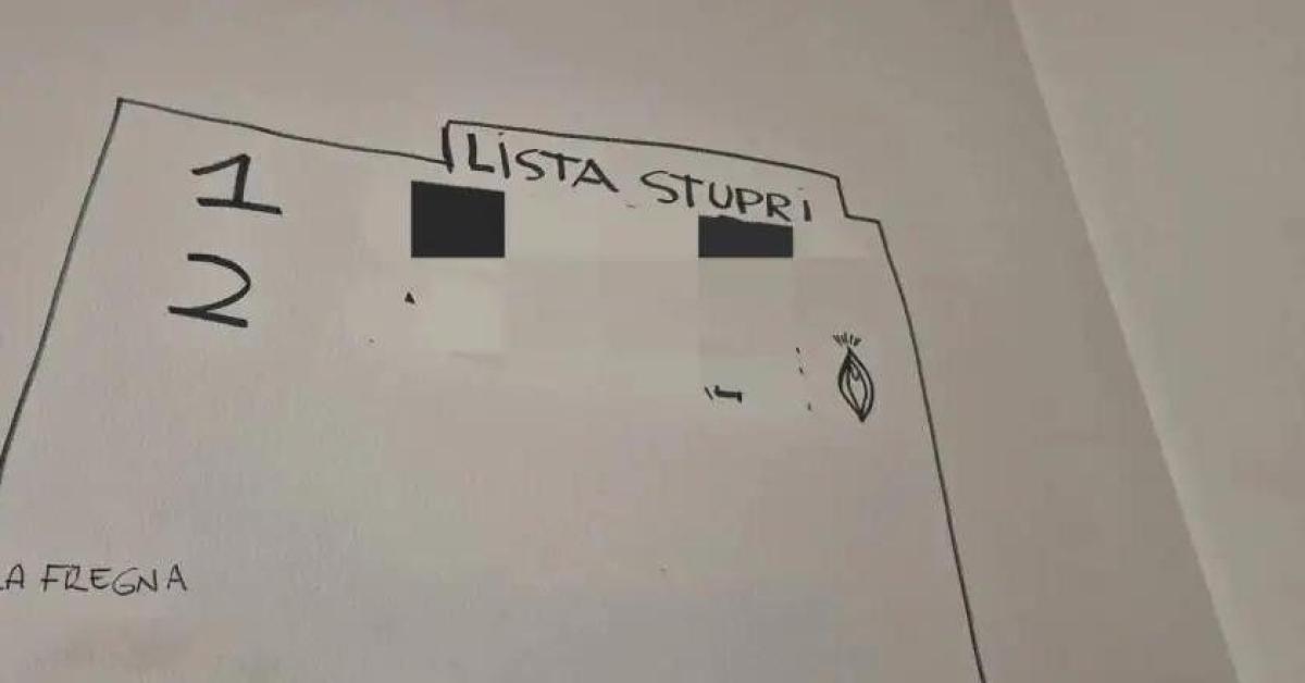 Lucca, “lista stupri” con 2 nomi di ragazze nei bagni del liceo scientifico Vallisneri, rappresentanti degli studenti: “Abominevole”
