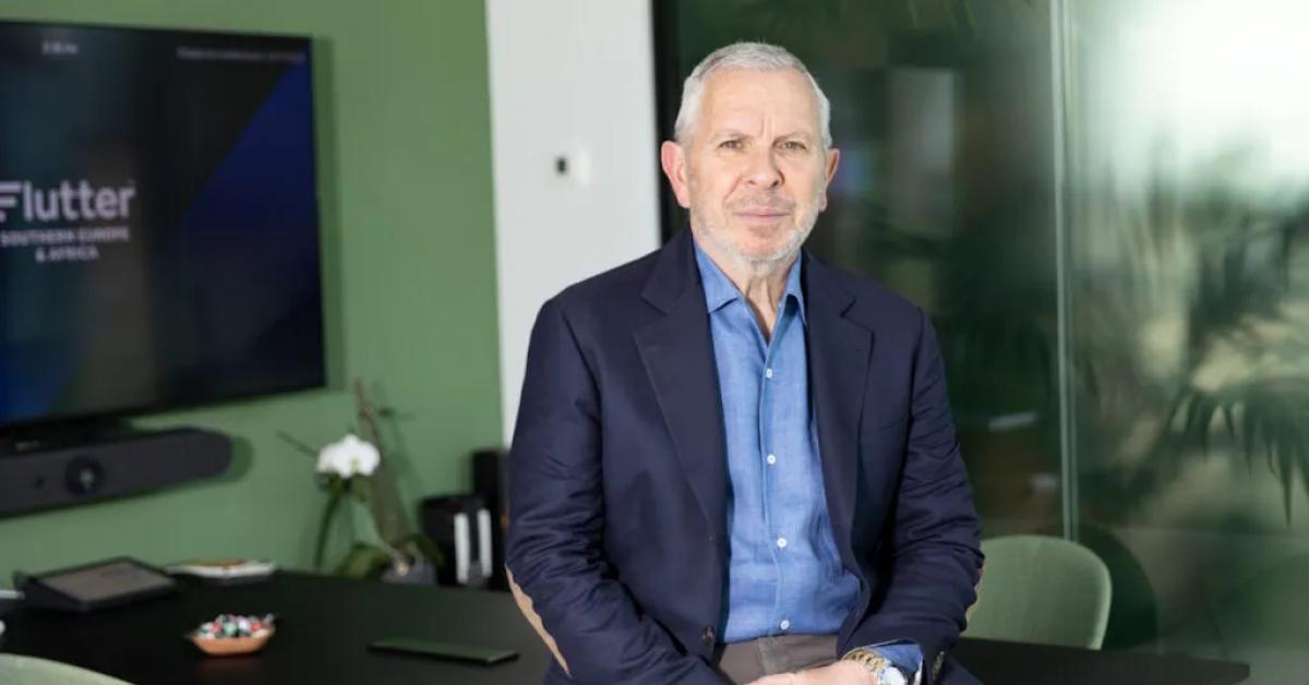 Roberto Di Fonzo nominato nuovo CEO di Flutter SEA, dal 1° febbraio 2026 guiderà la regione Southern Europe & Africa