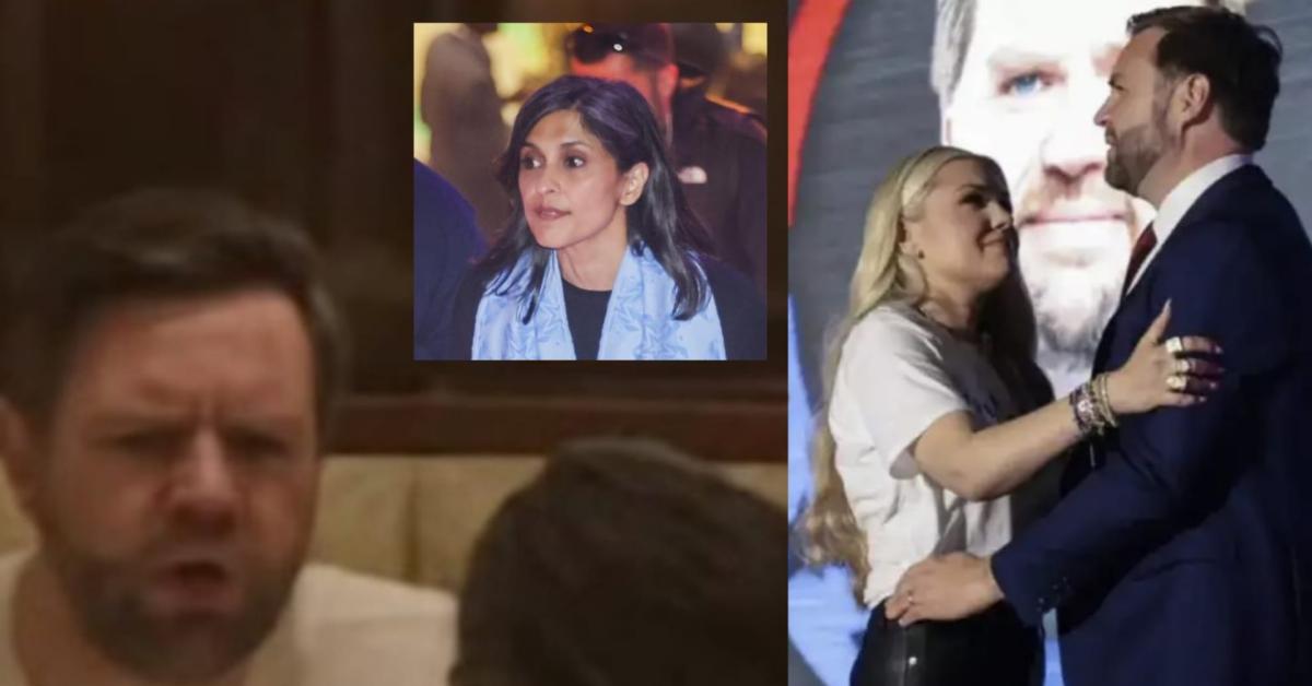 "JD Vance e la moglie dagli avvocati per il divorzio dopo il tradimento del vicepresidente Usa con Erika Kirk, Usha terrà la casa e vivrà con i tre figli" "JD Vance e la moglie dagli avvocati per il divorzio dopo il tradimento del vicepresidente Usa con Erika Kirk, Usha terrà la casa e vivrà con i tre figli"