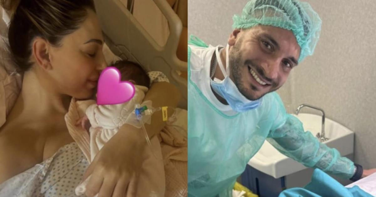 anna tatangelo ha partorito 232 diventata mamma per la seconda volta nata la figlia beatrice avuta con il compagno giacomo buttaroni