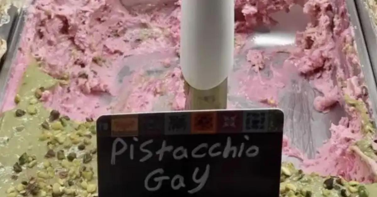 gelato gay a catania il pistacchio arcobaleno e l8217italia che scivola cronache lisergiche da una vaschetta identitaria